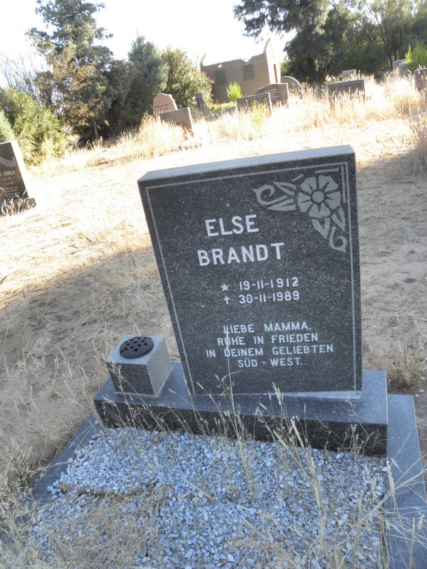 BRANDT Else 1912-1989