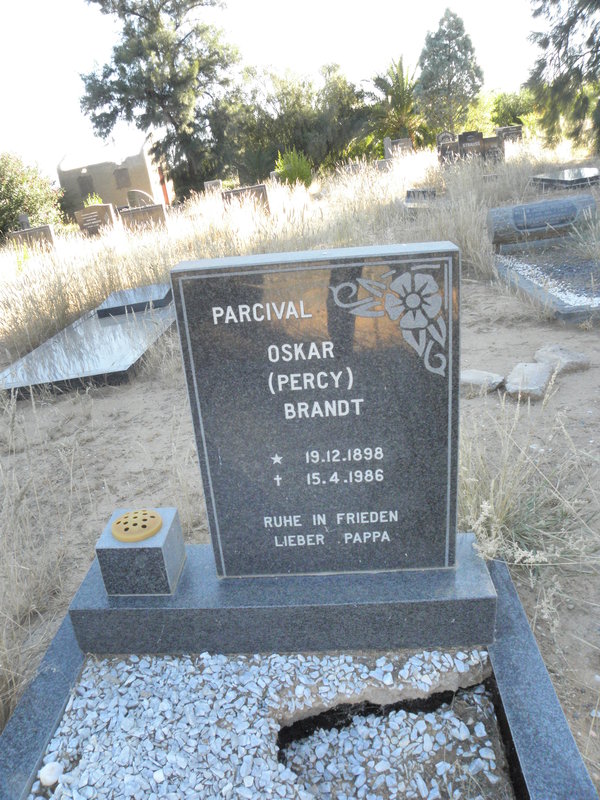 BRANDT Parcival Oskar 1898-1986