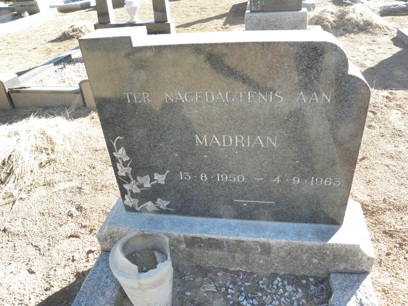 BRITS Madrian 1950-1963