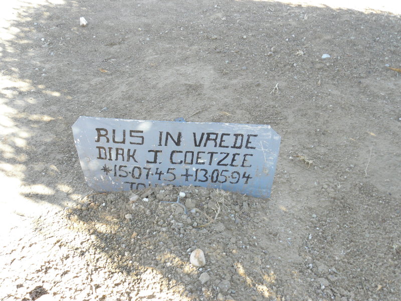 COETZEE Dirk J. 1945-1994