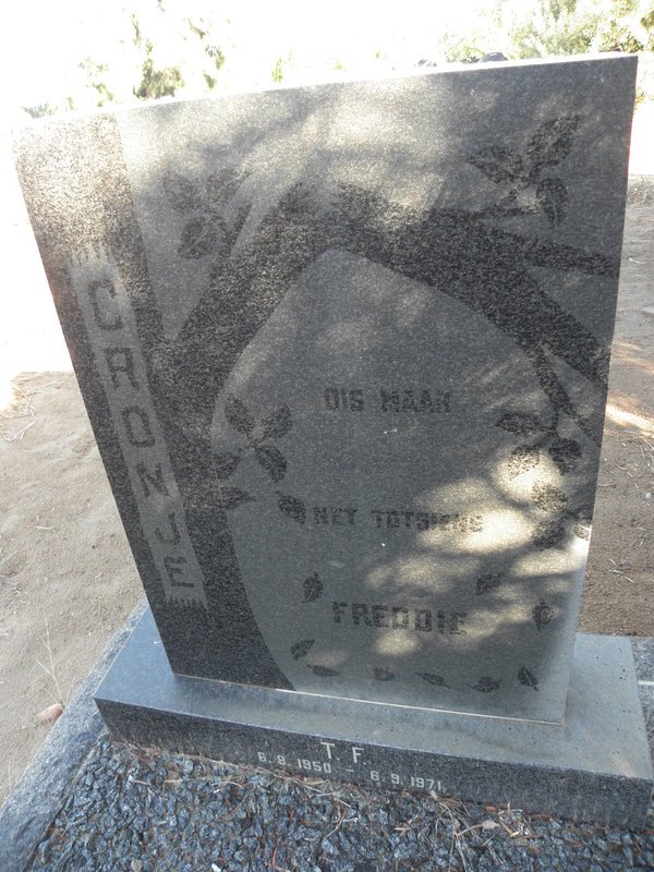 CRONJÉ T.F. 1950-1971