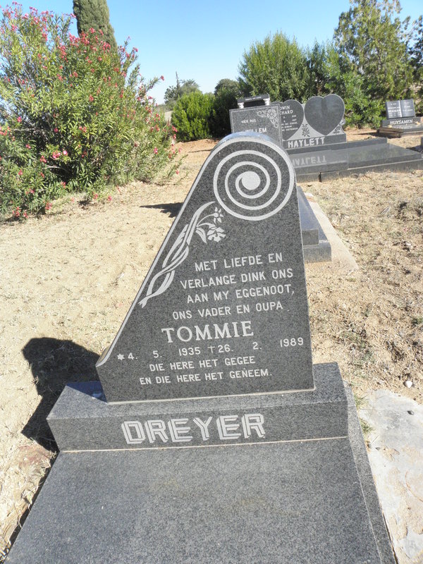 DREYER Tommie 1935-1989