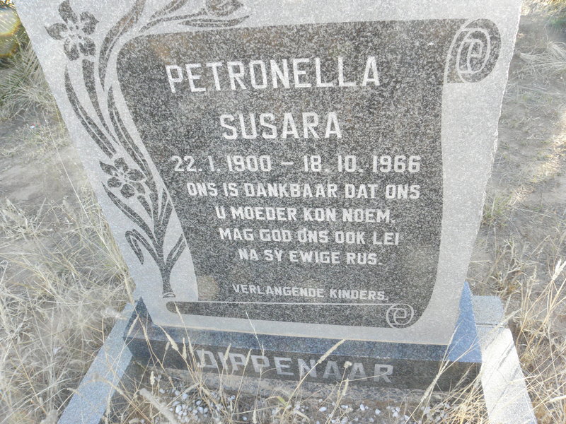 DIPPENAAR Petronella Susara 1900-1966