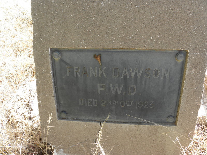 DAWSON Frank -1923