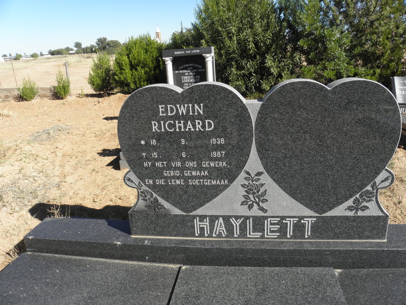 HAYLETT Edwin Richard 1938-1987