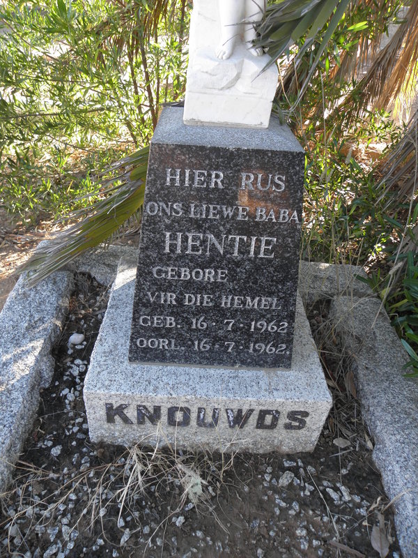 KNOUWDS Hentie 1962-1962