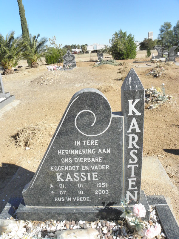 KARSTEN Kassie 1951-2003