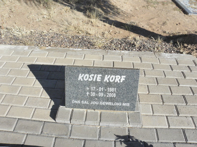KORF Kosie 1981-2008