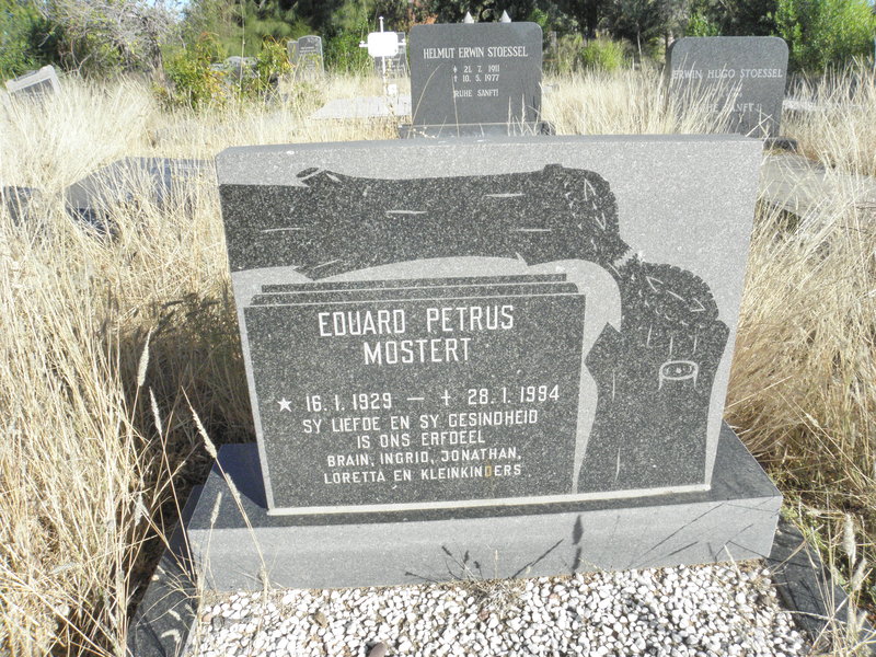 MOSTERT Eduard Petrus 1929-1994