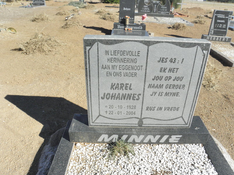 MINNIE Karel Johannes 1928-2004
