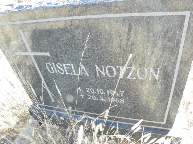 NOTZON Gisela 1947-1968