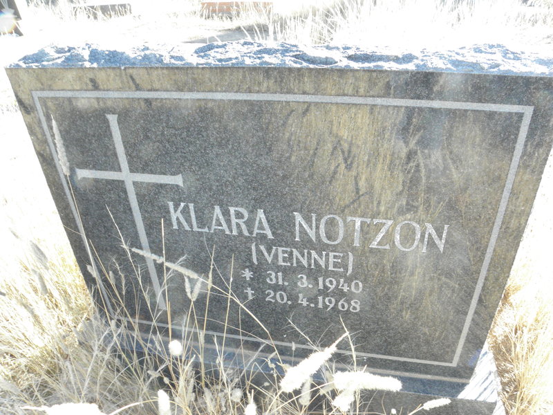 NOTZON Klara 1940-1968