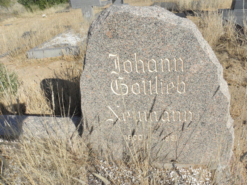 NEUMANN Johan Gottlieb 1900-1981