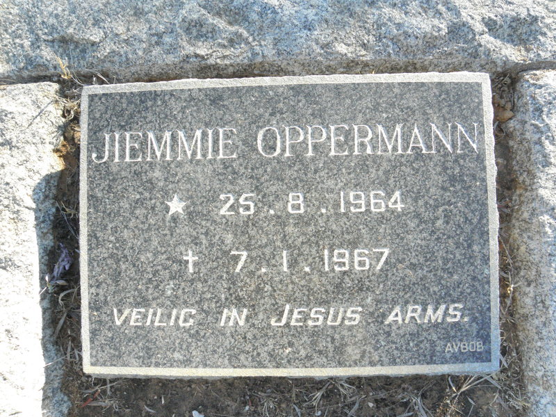 OPPERMANN Jiemmie 1964-1967