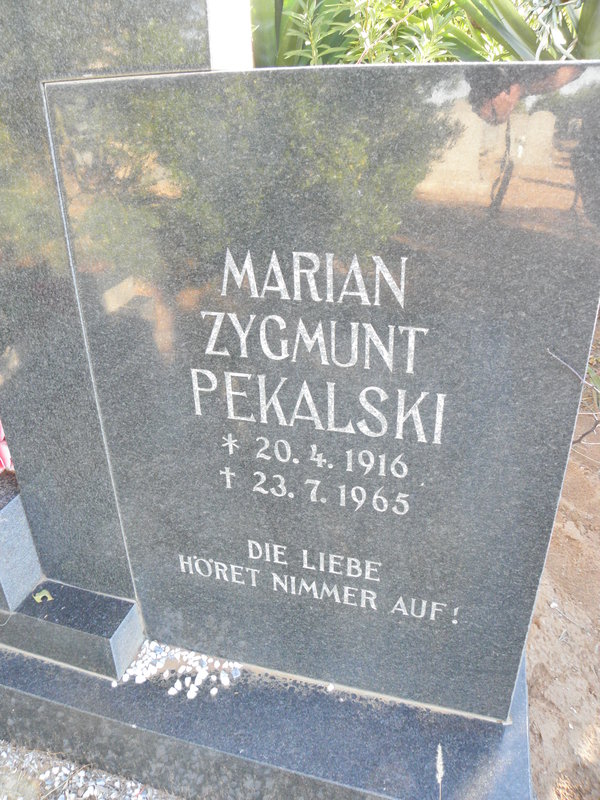PEKALSKI Marian Zygmunt 1916-1965