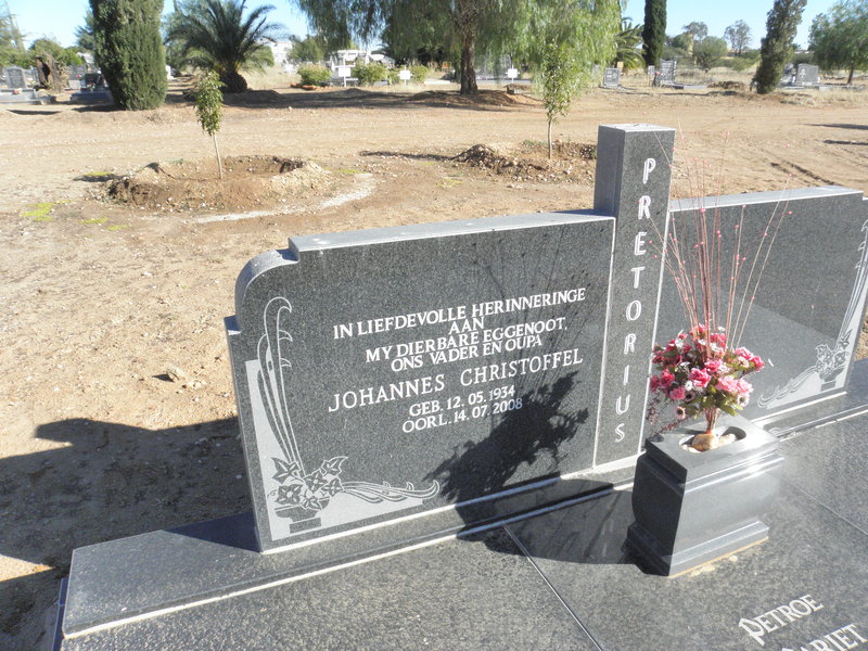 PRETORIUS Johannes Christoffel 1934-2008