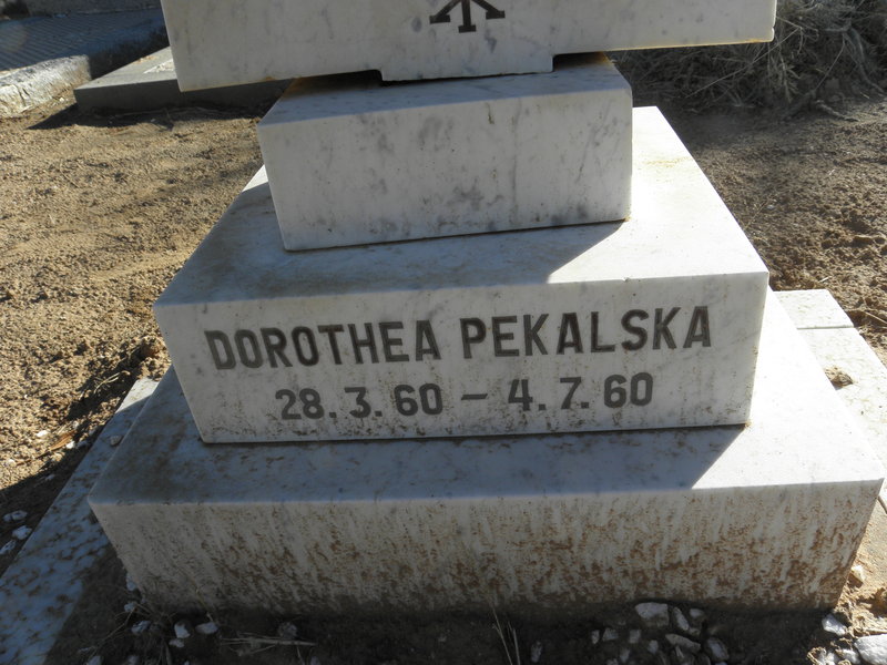 PEKALSKA Dorothea 1960-1960