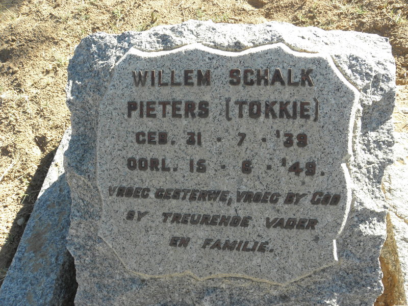 PIETERS Willem Schalk 1939-1949