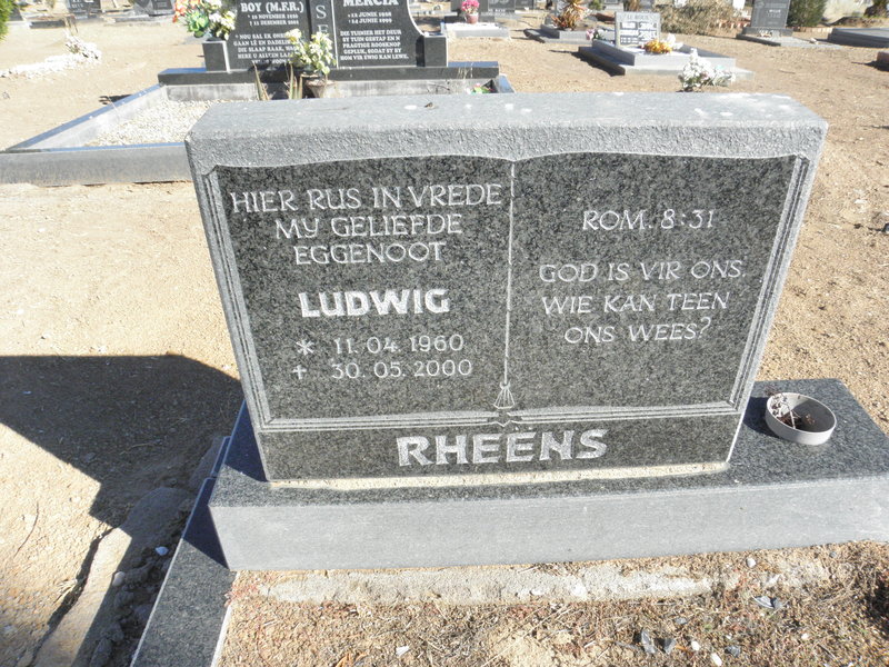 RHEËNS Ludwig 1960-2000