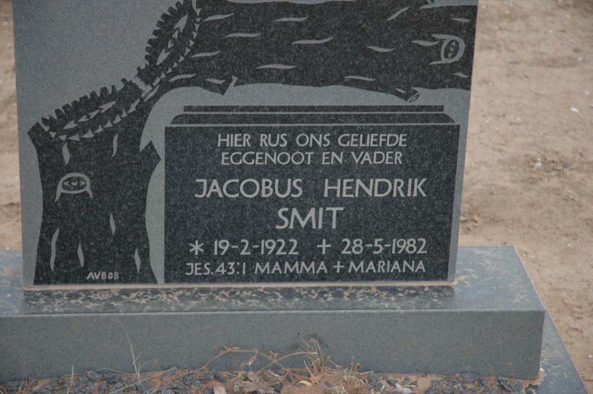 SMIT Jacobus Hendrik 1922-1982