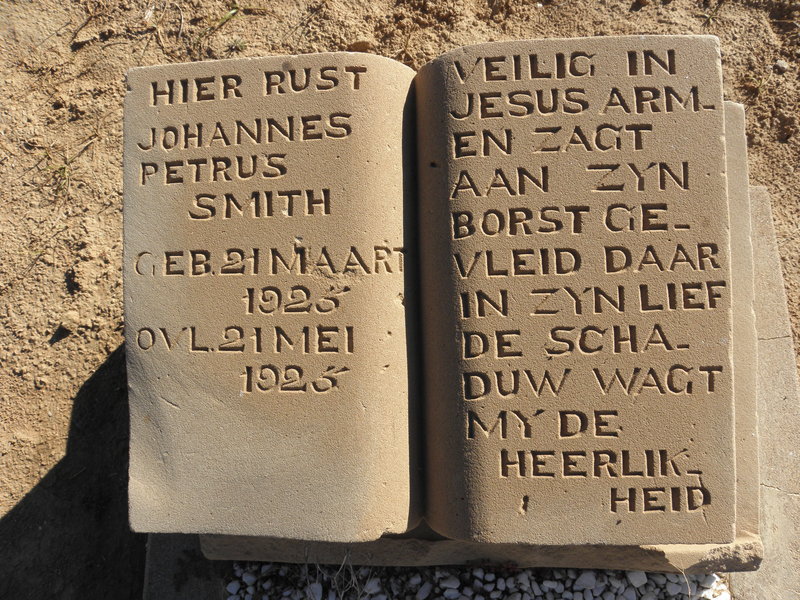 SMITH Johannes Petrus 1925-1925