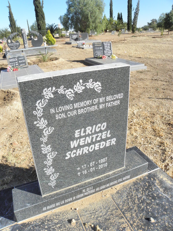 SCHROEDER Elrico Wentzel 1987-2010