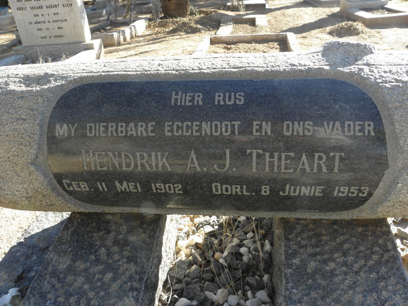 THEART Hendrik A.J. 1902-1953