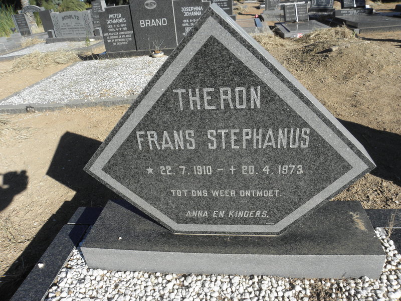 THERON Frans Stephanus 1910-1973