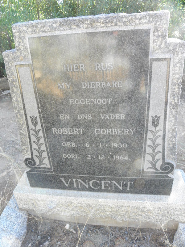 VINCENT Robert Corbery 1930-1964