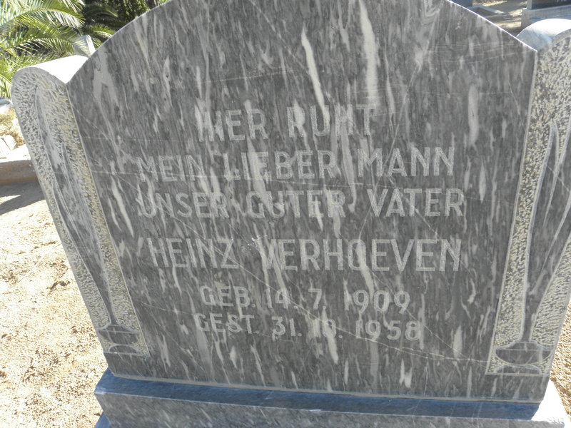 VERHOEVEN Heinz 1909-1958