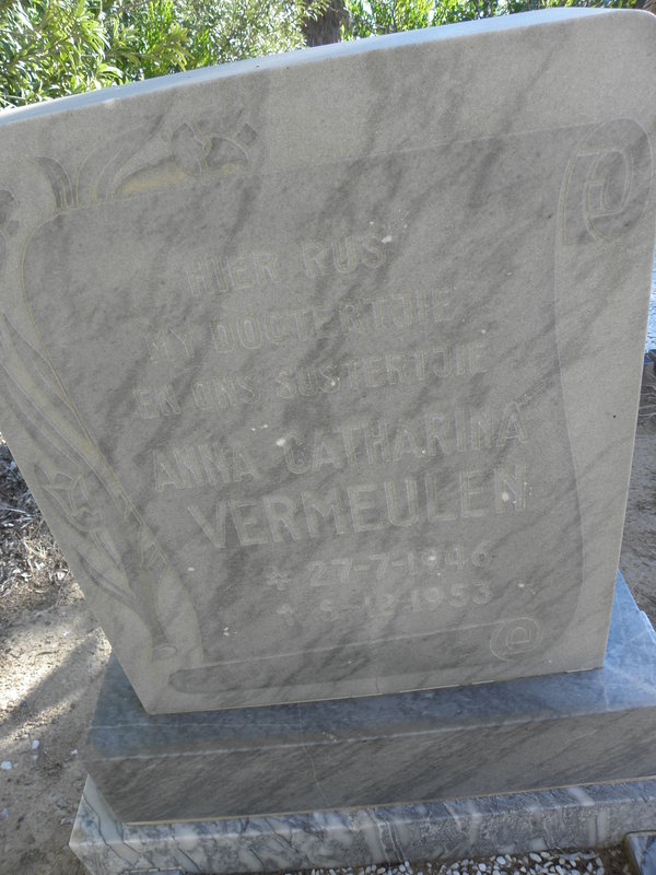 VERMEULEN Anna Catharina 1946-1953