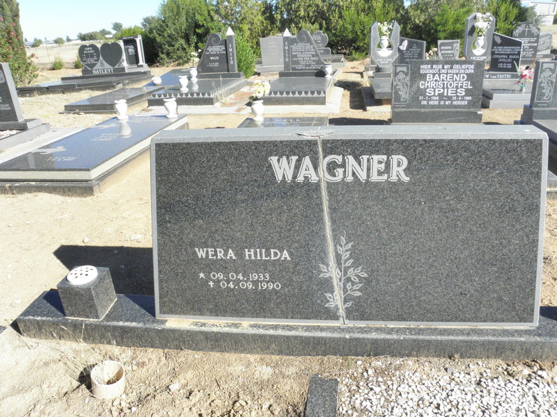 WAGNER Wera Hilda 1933-1990