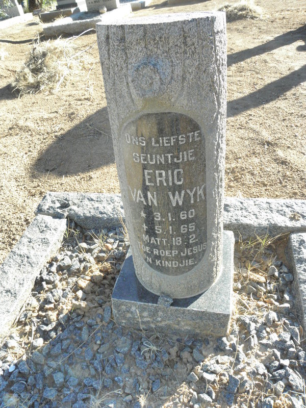 WYK Eric, van 1960-1965