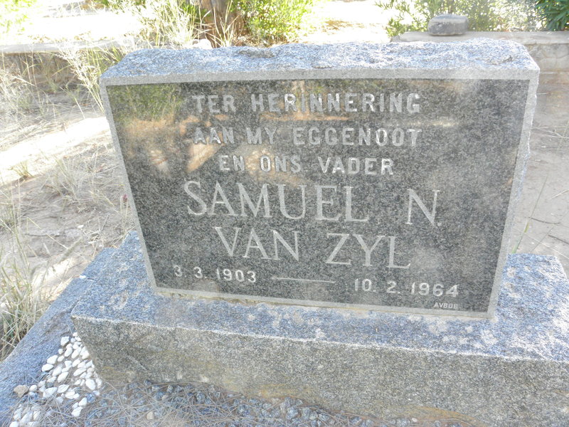 ZYL Samuel N., van 1903-1964