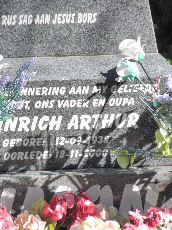 ? Heinrich Arthur 1938-2000