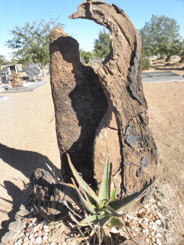 2. Impressive headstone