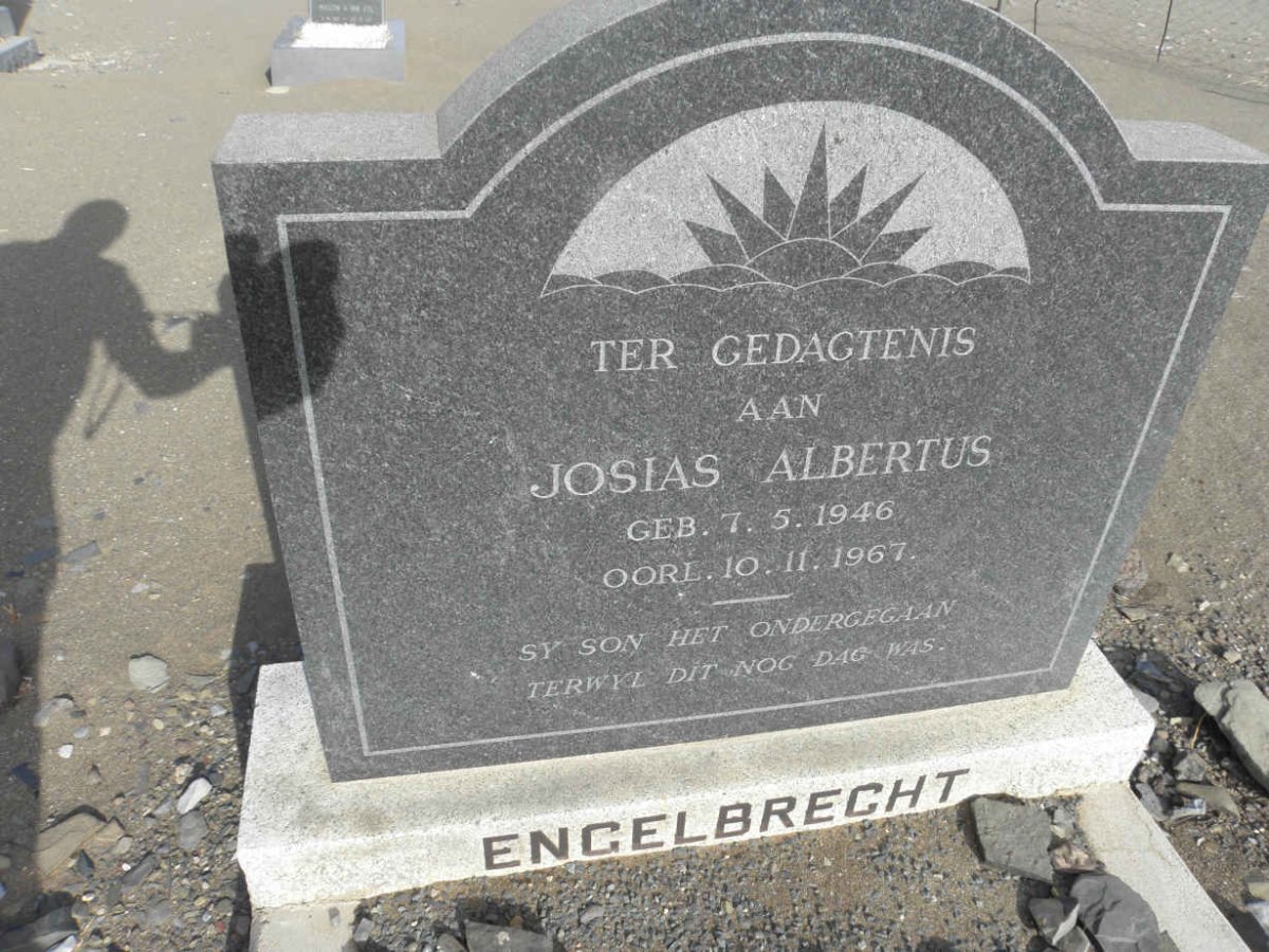 ENGELBRECHT Josias Albertus 1946-1967