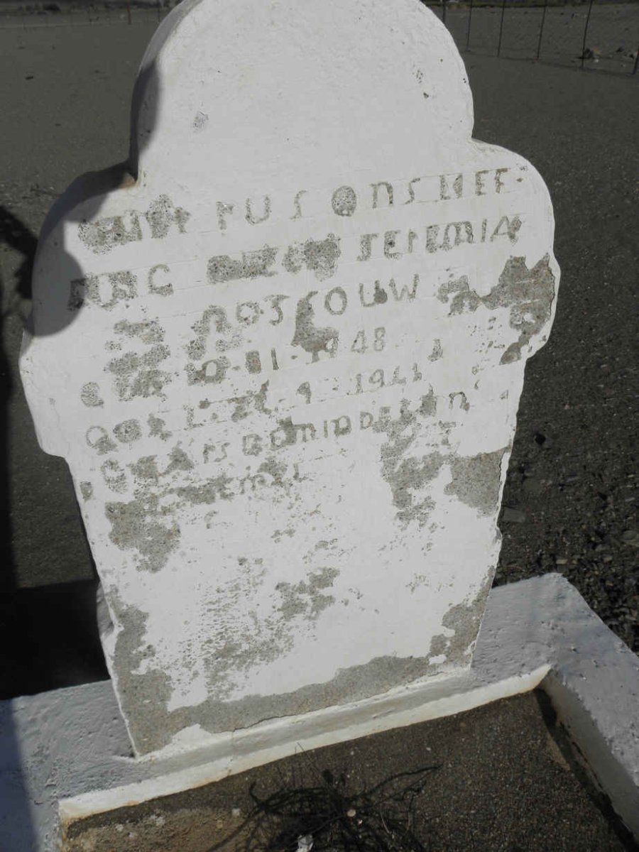 ROSSOUW Pieter Jeremia 1948-1961