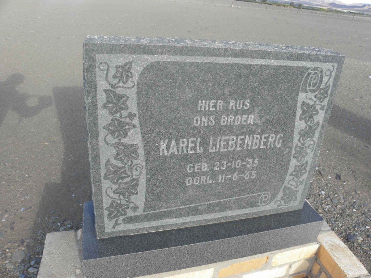 LIEBENBERG Karel 1935-1965