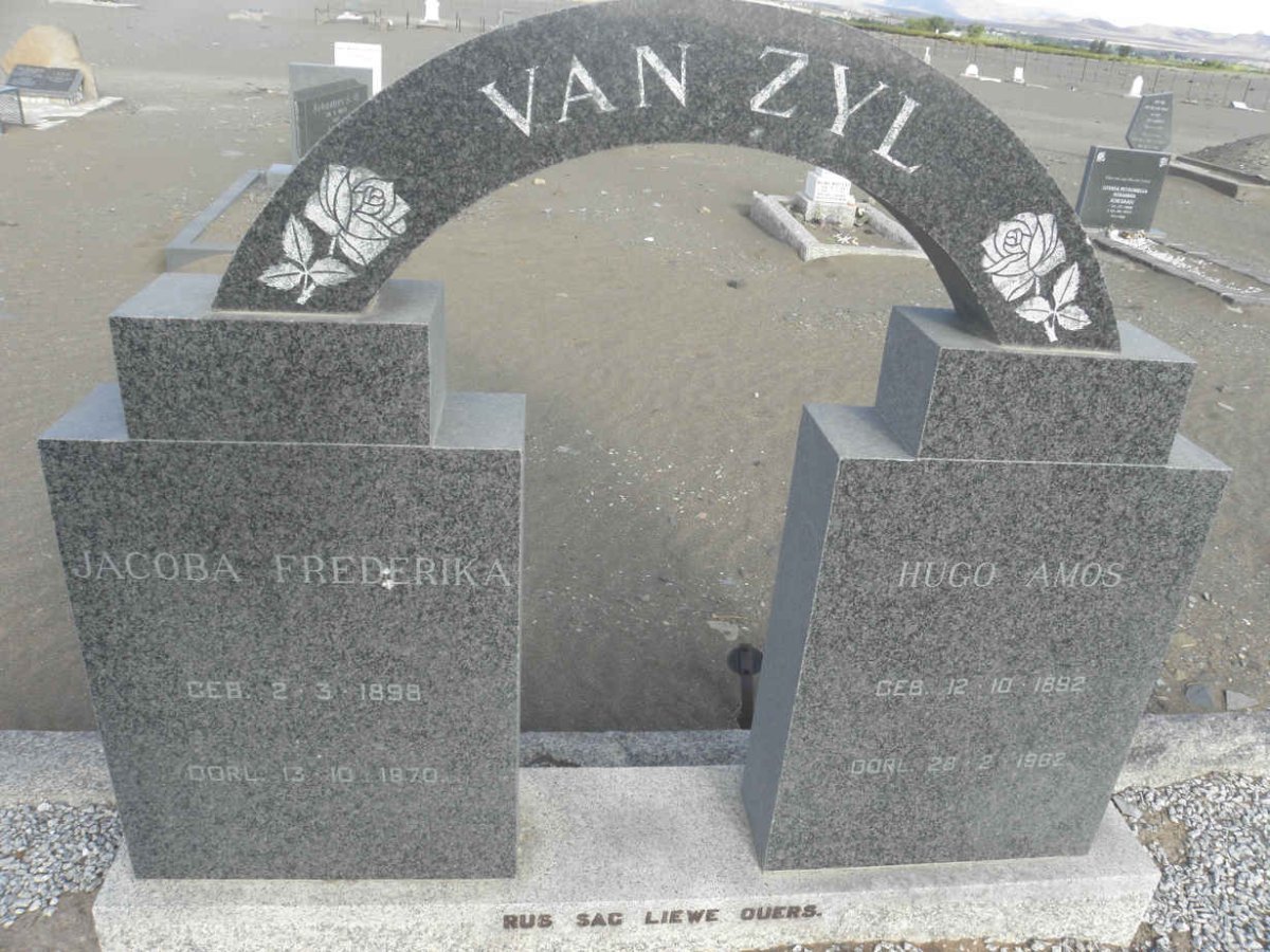 ZYL Hugo Amos, van 1892-1982 &amp; Jacoba Frederika 1898-1970