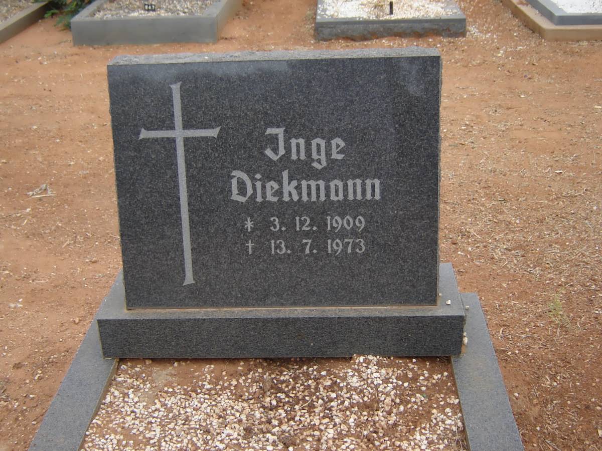 DIEKMANN Inge 1909-1973
