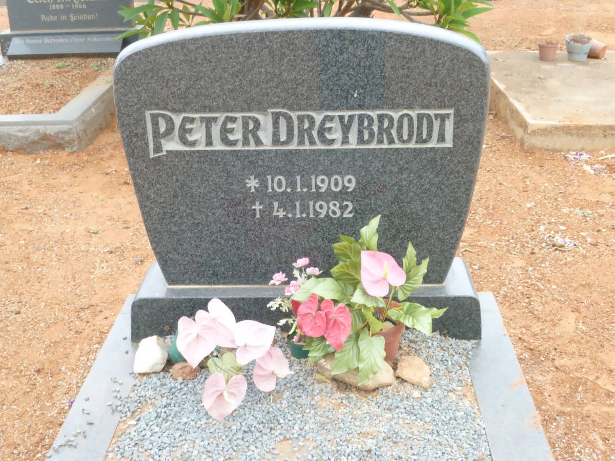 DREYBRODT Peter 1909-1982