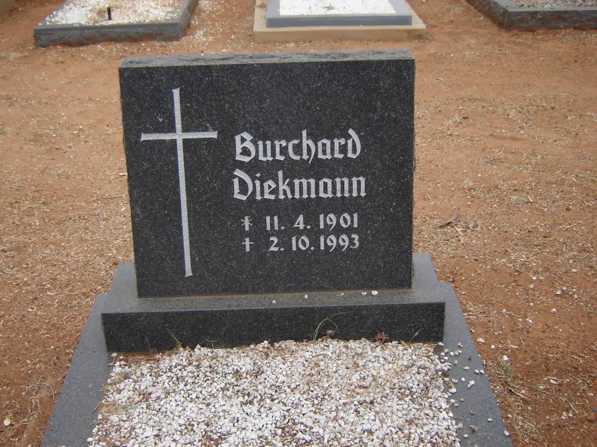 DIEKMANN Burchard 1901-1993