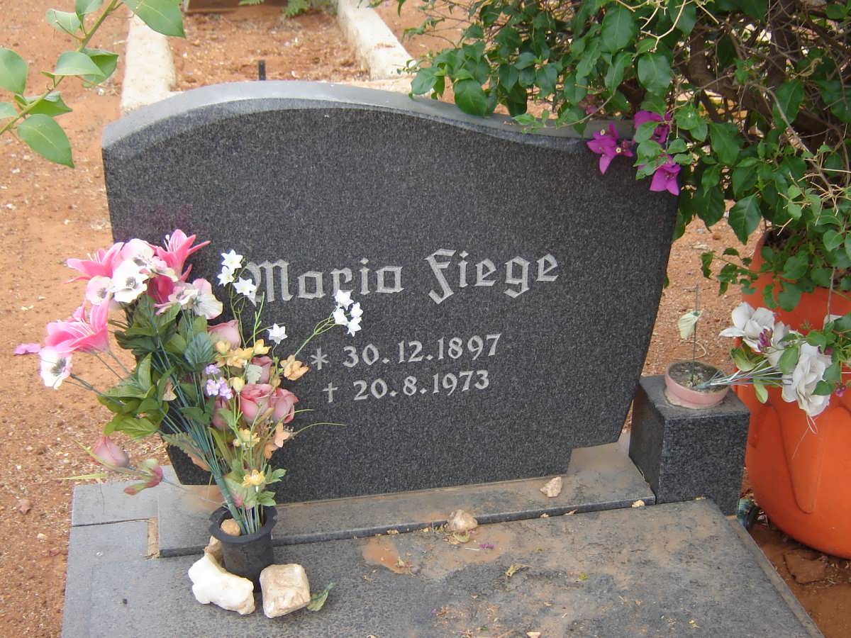 FIEGE Maria 1897-1973