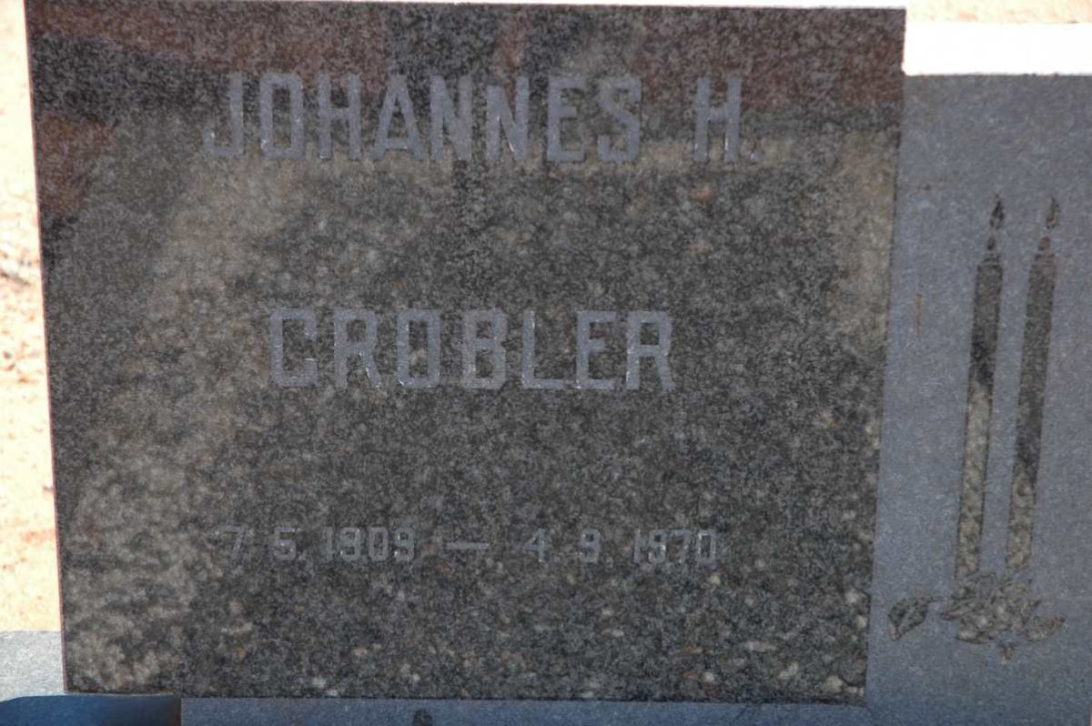 GROBBLER Johannes H. 1909-1970