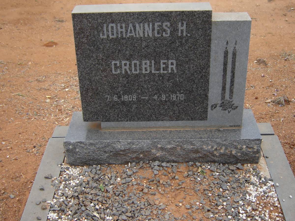 GROBLER Johannes H. 1909-1970