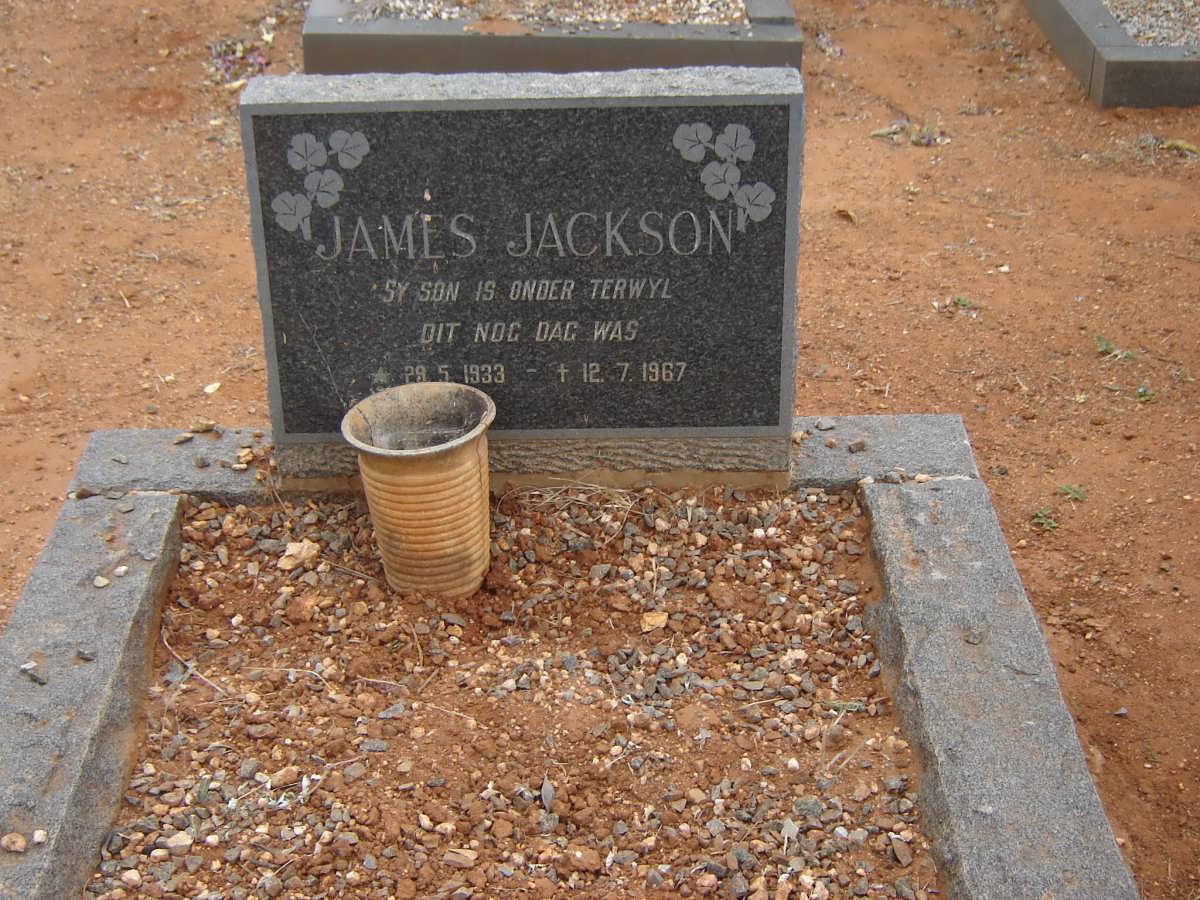 JACKSON James 1933-1967