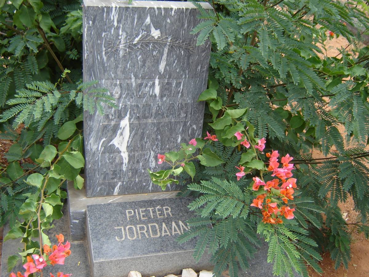 JORDAAN Pieter &amp; Jacoba
