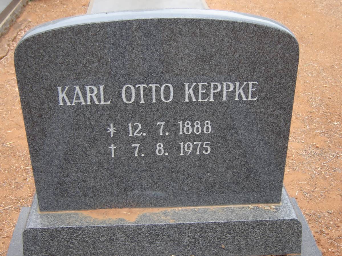 KEPPKE Karl Otto 1888-1975