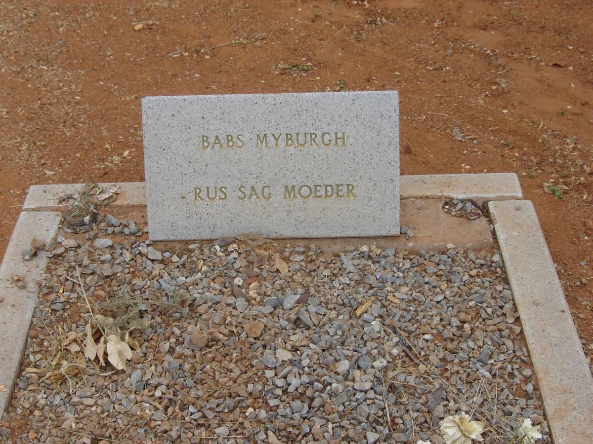 MYBURGH Babs